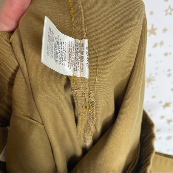 Cabi | Discovery Trouser Paperbag Tie Waist Chino Pants Tan Size 4 - Picture 13 of 15